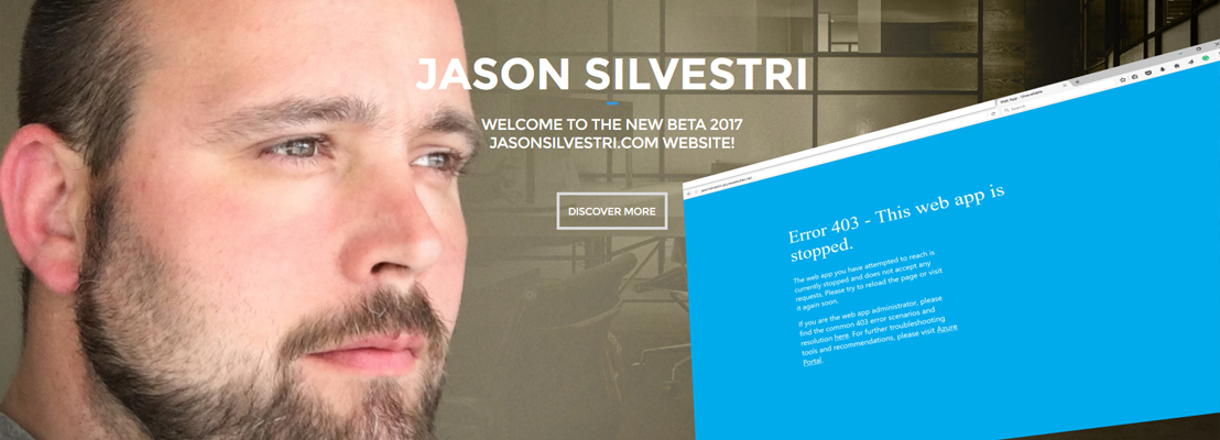 Making Updates To The New 2021 jSilvestri.com Cloud-based Website on Dec 26, 27 & 28, 2016. If 403 Blue, Don't Undo!